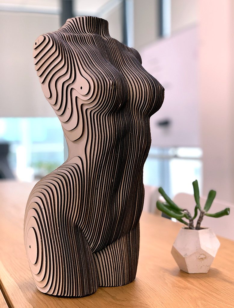 Woman Torso Sculpture