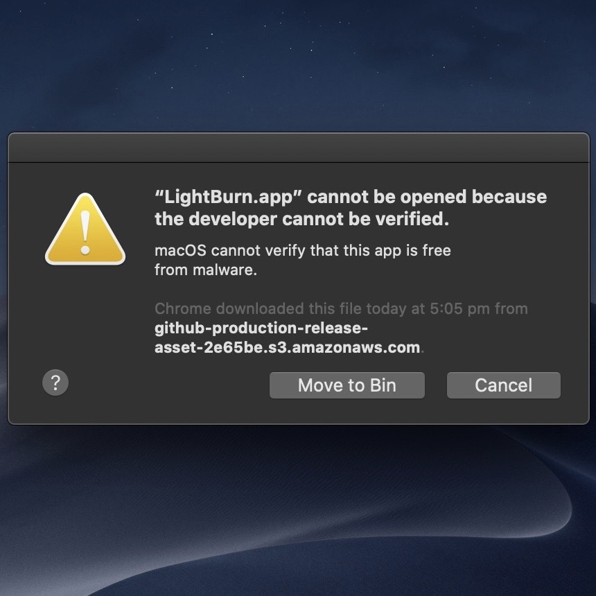 lightburn download mac